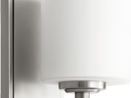 5 W 1-Light Wall Sconce Satin Nickel Cheap