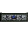 10 H x 33 W Fairytale Transom Stained Glass Window on Sale