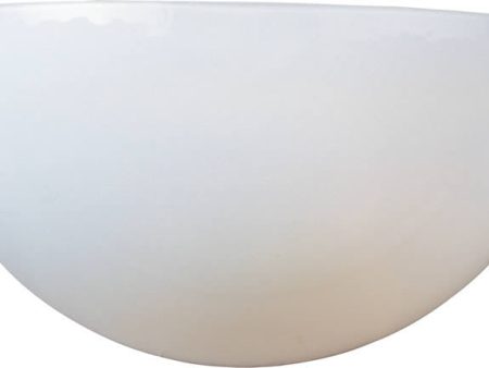 11 W Maxim 1-Light Wall Sconce White Supply