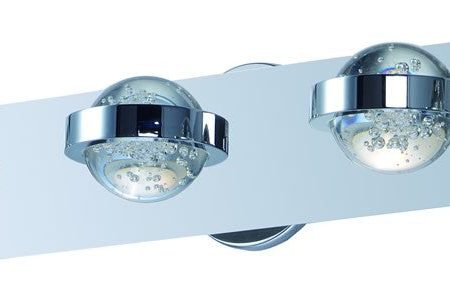 36 W Cosmo LED 5-Light Bath Vanity Polished Chrome Fashion