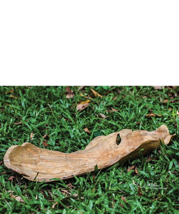 5 H Teak Leaf Bowl For Cheap