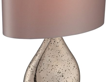 23 H Mandalay 1-Light Table Lamps Gold Glass Body For Discount