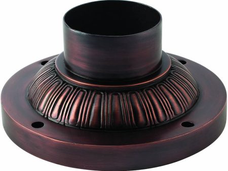 2 H Pier Mount Outdoor Pier Mounting Accessory Antique Copper Online Sale