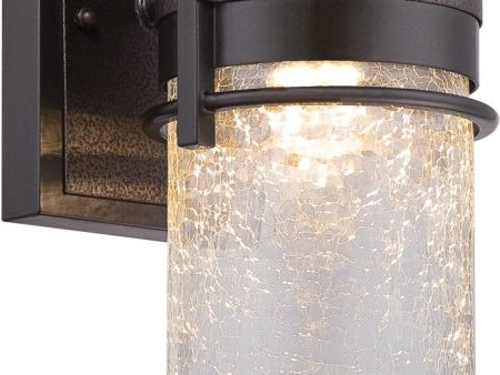 12 H Baylor LED Wall Lantern Burnished & Flemish Bronze Online Sale