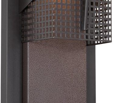 18 H Beacon LED Wall Lantern Burnished Bronze Online now