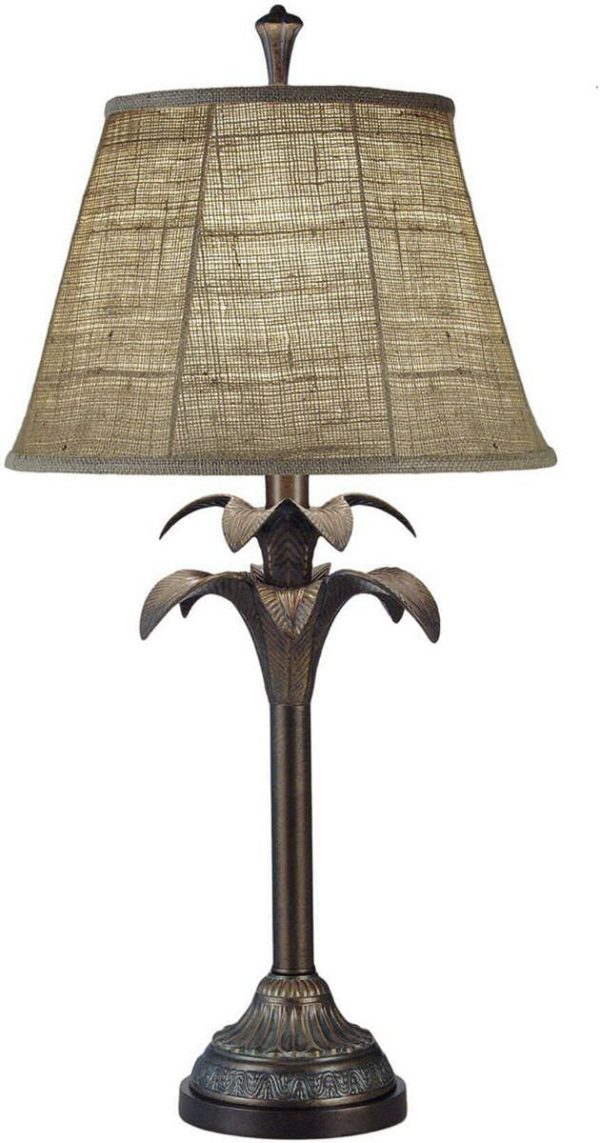 33 H 3-Way Table Lamp Bombay Bronze Cheap