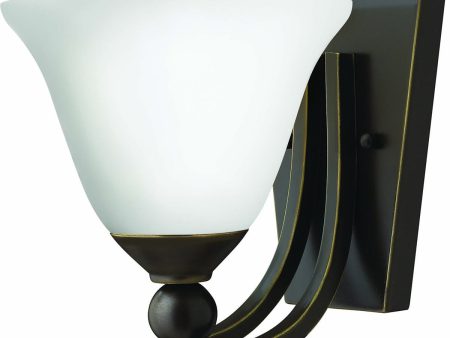 8 W Bolla 1-Light Wall Sconce Olde Bronze Hot on Sale