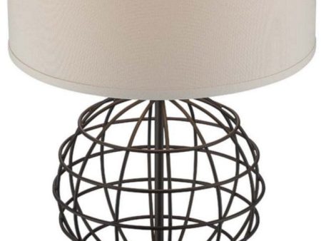 31 H Brenton 1-Light Table Lamp Aged Black Discount