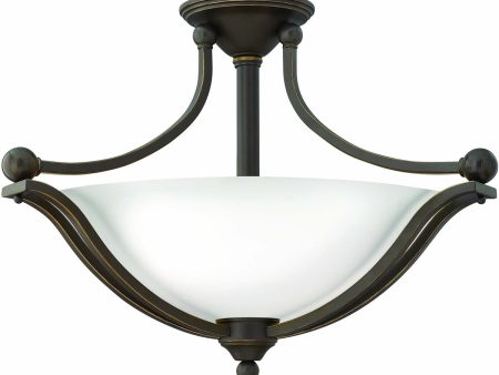 23 W Bolla 3-Light Chandelier Olde Bronze Supply