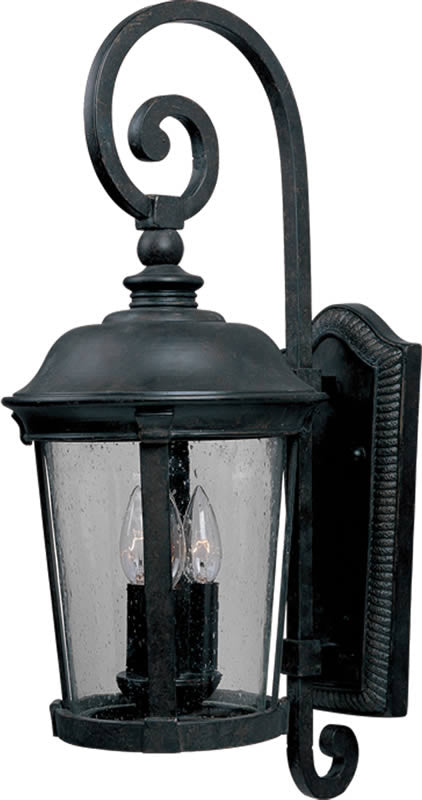 32 H Dover DC 3-Light Outdoor Wall Lantern Bronze Sale