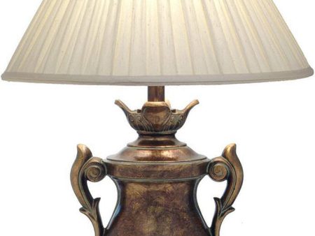 31 H 3-Way Table Lamp Amber Tortoise Shell Fashion