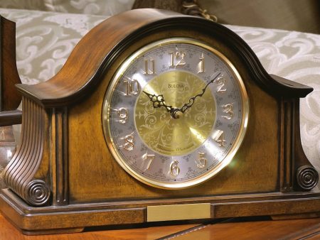 8 H Chadbourne Chiming Mantel Clock For Cheap