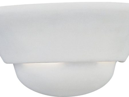 12 W 1-Light Wall Sconce White Online now