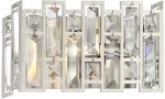 10 W West 65th 1-Light Wall Sconce Satin Platinum For Discount