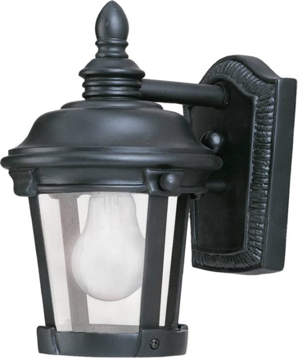 10 H Dover Cast 1-Light Outdoor Wall Mount Bronze For Sale