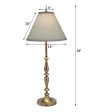 34 H 1-Light Buffet Lamp Antique Brass Online