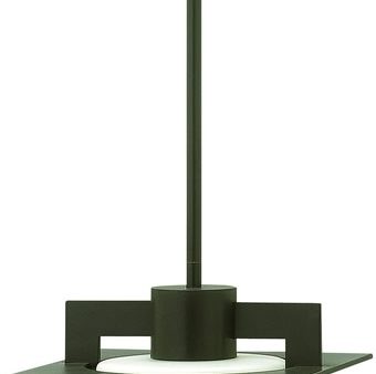 10 W Colfax 1-Light Outdoor Pendant Light Bronze Online now