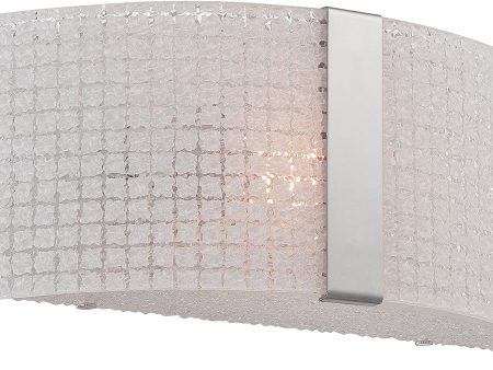 12 W Maso 1-Light Wall Sconce Chrome Sale