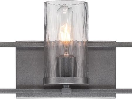 24 W Elements 3-Light Wall Lantern Charcoal For Sale