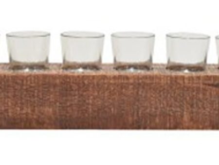 5 H Cassandra Candle Holder Brown Online