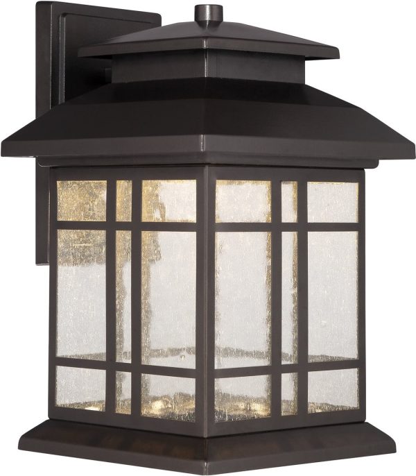 10 H Piedmont LED Wall Lantern Oil Rubbed Bronze For Discount