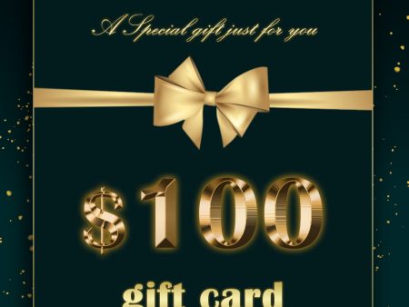 Gift Card $100 For Discount