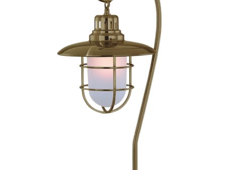 24 H 1-Light Metal Lantern Table Lamp Antique Brass Online