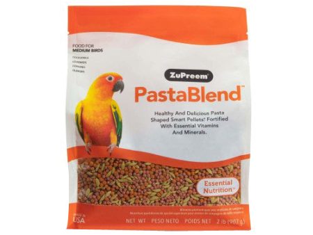 ZuPreem PastaBlend Pelleted Bird Food for Medium Birds 1 Each 2 lb by ZuPreem Online now