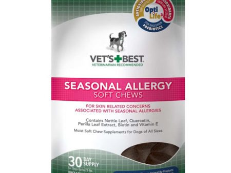 Vet s Best Seasonal Allergy Soft Chews 1 Each 30 Chews, 4.2 Oz by Vet s Best Fashion