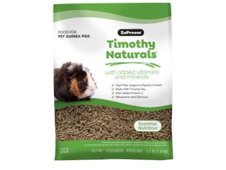 ZuPreem Timothy Naturals Guinea Pig Food 1 Each 3.5 lb by ZuPreem on Sale