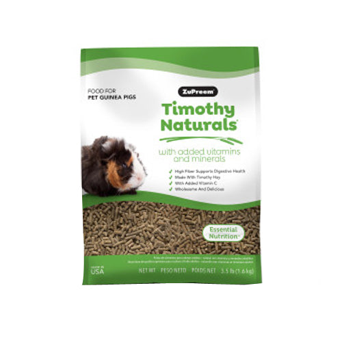 ZuPreem Timothy Naturals Guinea Pig Food 1 Each 3.5 lb by ZuPreem on Sale