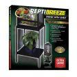 Zoo Med ReptiBreeze Stand with Shelf Black, 1 Each Large by Zoo Med Cheap