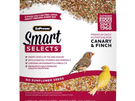 ZuPreem Smart Selects Bird Food for Canaries and Finches 1 Each 2 lb by ZuPreem Discount