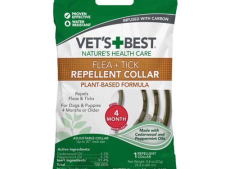 Vet s Best Flea and Tick Repellent Dog Collar 1 Each 20 in by Vet s Best Online