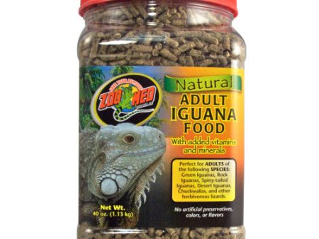 Zoo Med All Natural Adult Iguana Dry Food 1 Each 40 Oz by Zoo Med Fashion