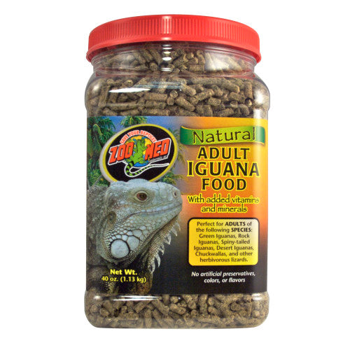 Zoo Med All Natural Adult Iguana Dry Food 1 Each 40 Oz by Zoo Med Fashion