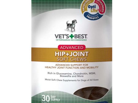 Vet s Best Advanced Hip + Joint Soft Chews 1 Each 30 Chews, 4.2 Oz by Vet s Best For Discount