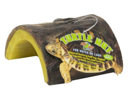 Zoo Med Turtle Hut Brown Yellow, 1 Each Small by Zoo Med Online