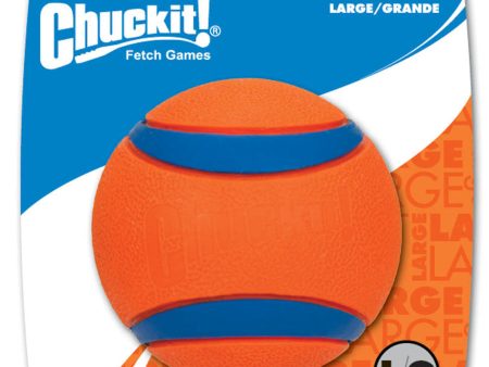 Chuckit! Ultra Ball Dog Toy Blue Orange by Chuckit For Cheap