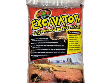 Zoo Med Excavator Clay Burrowing Substrate Brown, 1 Each 10 lb by Zoo Med Discount