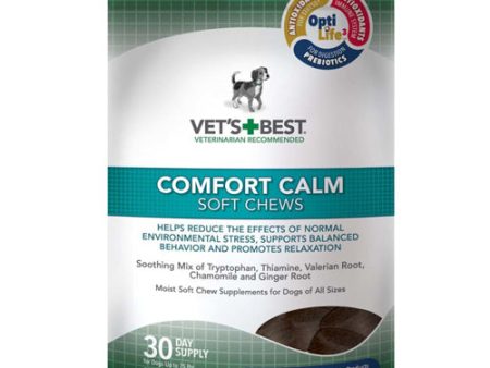 Vet s Best Comfort Calm Soft Chews 1 Each 4.2 Oz, 30 Count by Vet s Best Online