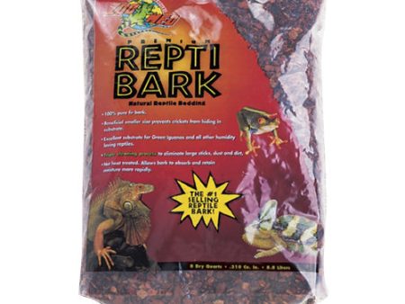 Zoo Med Premium ReptiBark Bedding Substrate Brown, 1 Each 8 qt by Zoo Med For Discount