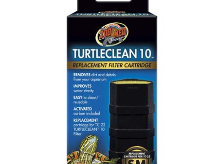 Zoo Med TurtleClean 10 Replacement Filter Cartridge 1 Each Small by Zoo Med Online Hot Sale