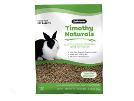 ZuPreem Timothy Naturals Rabbit Food 1 Each 3.5 lb by ZuPreem Online