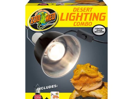 Zoo Med Desert Lighting Combo Pack 1 Each by Zoo Med For Cheap