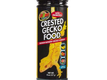 Zoo Med Crested Gecko Food Premium Blended Tropical Fruit Dry Food 1 Each 8 Oz by Zoo Med Online Hot Sale