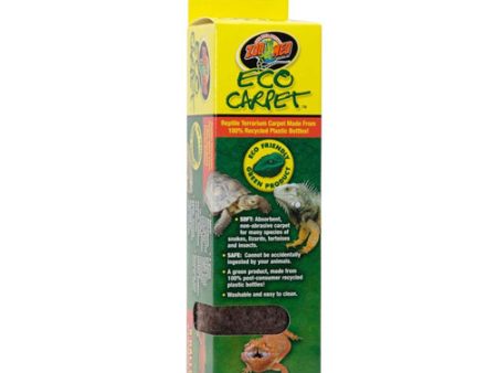 Zoo Med Eco Carpet Reptile Terrarium Carpet Green, 1ea 5 Gallon, 8 in X 16 in by Zoo Med Online