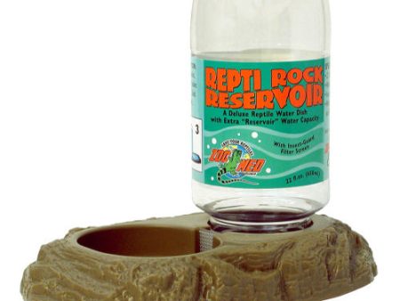 Zoo Med Repti Rock Reservoir Green, Clear, 1 Each 22 Oz by Zoo Med Online Hot Sale