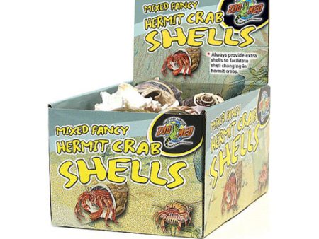 Zoo Med Hermit Crab Decorative Shell Fancy Shell, Assorted, 24Each 1 Pack (Count of 24) by Zoo Med Fashion