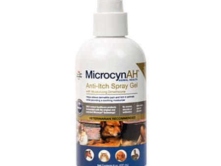 MicrocynAH Anti-Itch Spray Gel 1 Each 8 Oz by San Francisco Bay Brand Hot on Sale